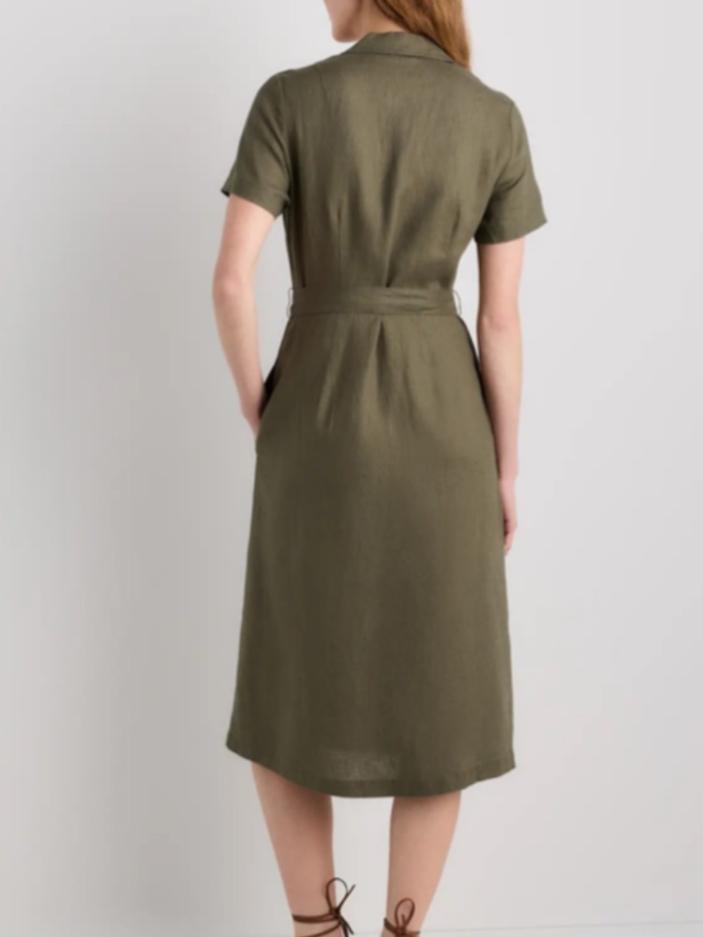 Quince Linen Shirtdress - Picture 2 of 5